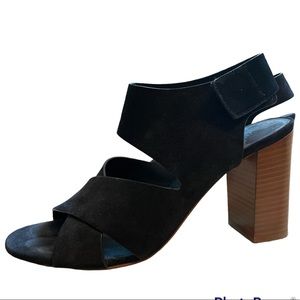 Vince Camino Suede Slingback Heels